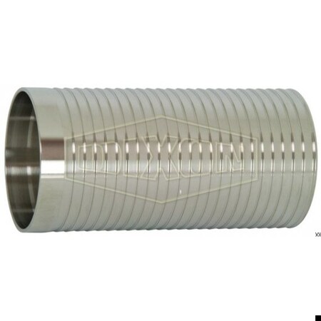 Long Weld Hose Adapter, 1 In, 316L SS, Domestic